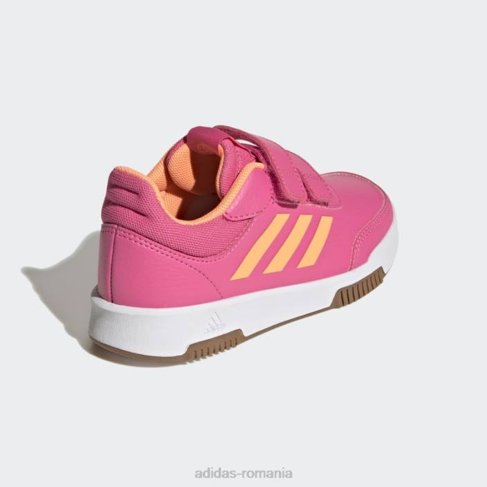 Adidas pantofi cu cârlig și buclă tensaur magenta adidas copii magenta/faz portocaliu/alb 2JBN17772