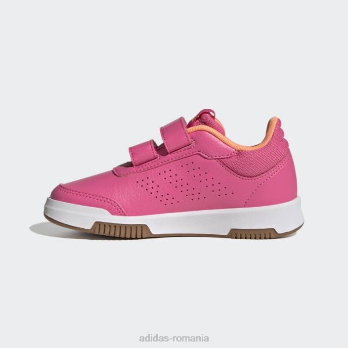 Adidas pantofi cu cârlig și buclă tensaur magenta adidas copii magenta/faz portocaliu/alb 2JBN17772