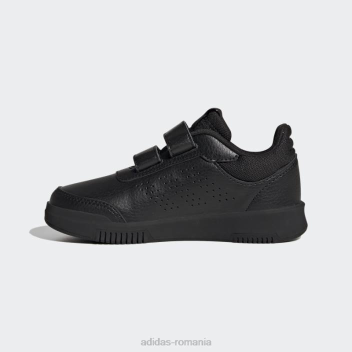 Adidas pantofi cu cârlig și buclă tensaur negri copii gri inchis 2JBN17594