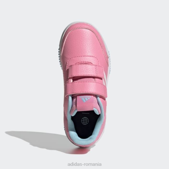 Adidas pantofi cu cârlig și buclă tensaur roz adidas copii roz/alb/albastru 2JBN18111