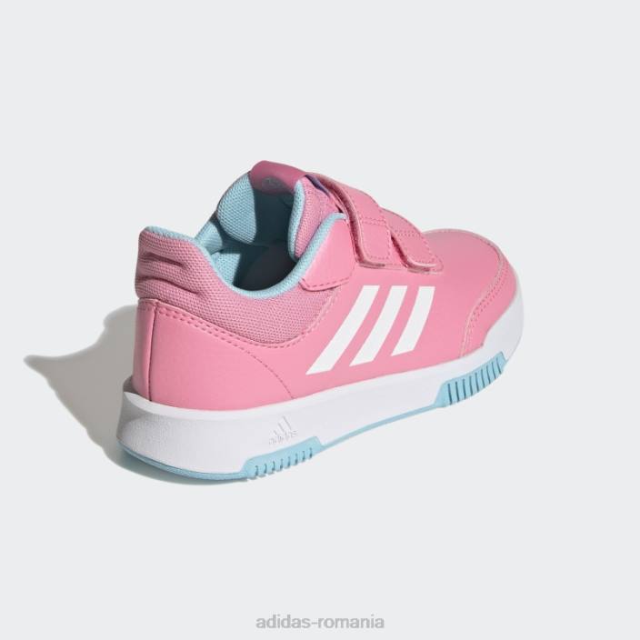 Adidas pantofi cu cârlig și buclă tensaur roz adidas copii roz/alb/albastru 2JBN18111