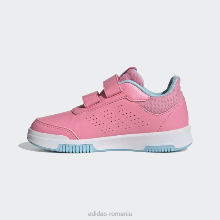 Adidas pantofi cu cârlig și buclă tensaur roz adidas copii roz/alb/albastru 2JBN18111