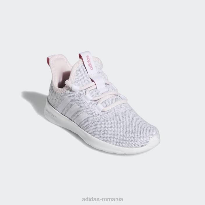 Adidas pantofi de alergare alb cloudfoam pure lifestyle adidas copii alb/roz 2JBN11127