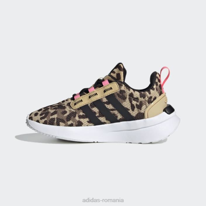 Adidas pantofi de alergare beam pink racer tr21 lifestyle din dantela copii fascicul roz/negru/verde 2JBN11393