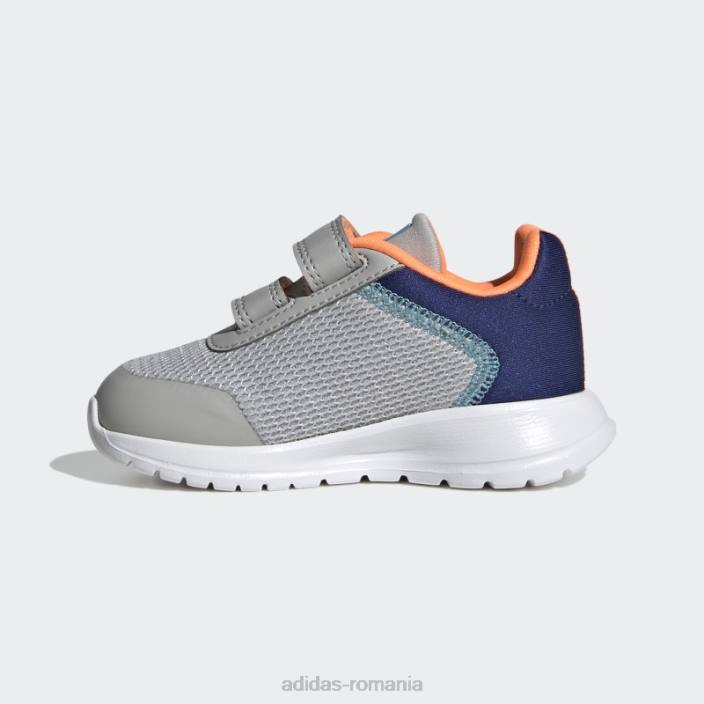 Adidas pantofi de alergare tensaur albastru copii gri/albastru/portocaliu 2JBN17632