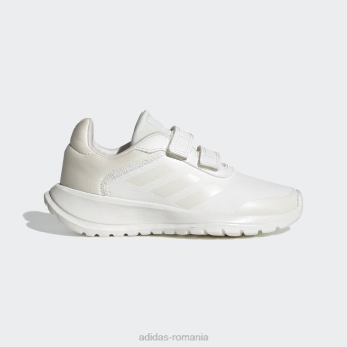 Adidas pantofi de alergare tensaur albi copii alb 2JBN3583