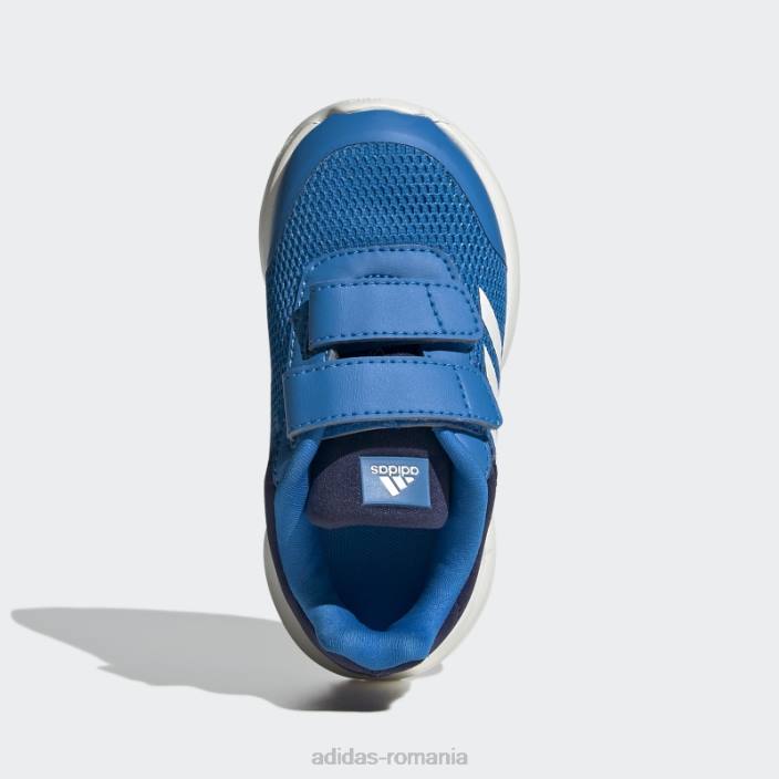 Adidas pantofi de alergare tensaur blue rush copii papură albastră/alb/albastru închis 2JBN11222
