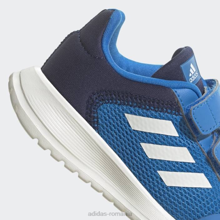 Adidas pantofi de alergare tensaur blue rush copii papură albastră/alb/albastru închis 2JBN11222
