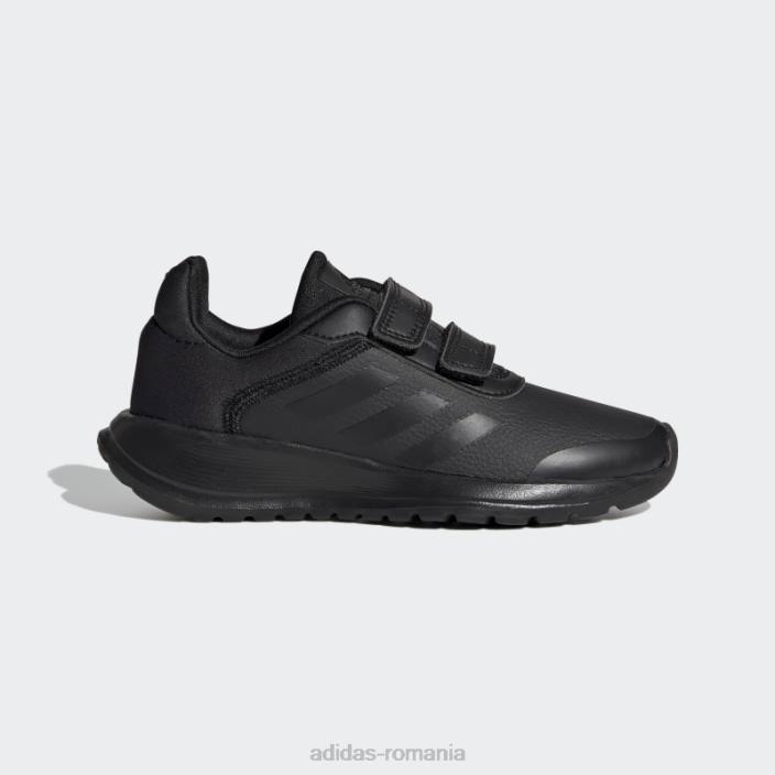 Adidas pantofi de alergare tensaur negri fierbinți copii negru 2JBN17596