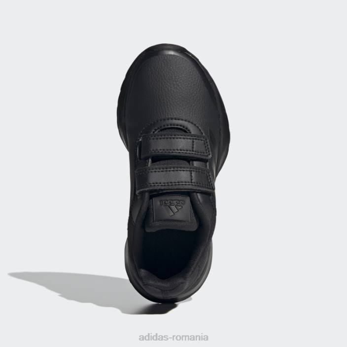 Adidas pantofi de alergare tensaur negri fierbinți copii negru 2JBN17596