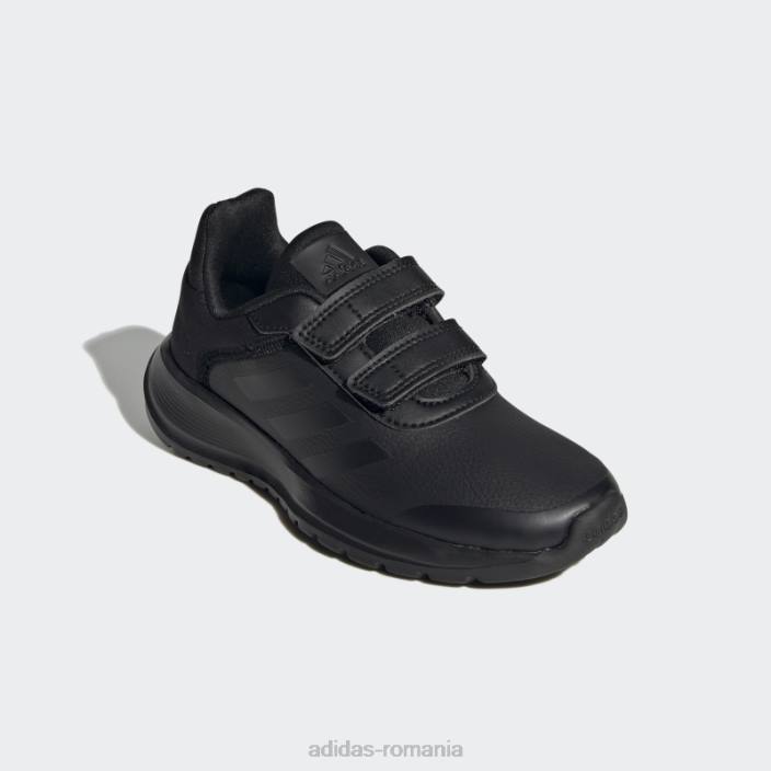 Adidas pantofi de alergare tensaur negri fierbinți copii negru 2JBN17596
