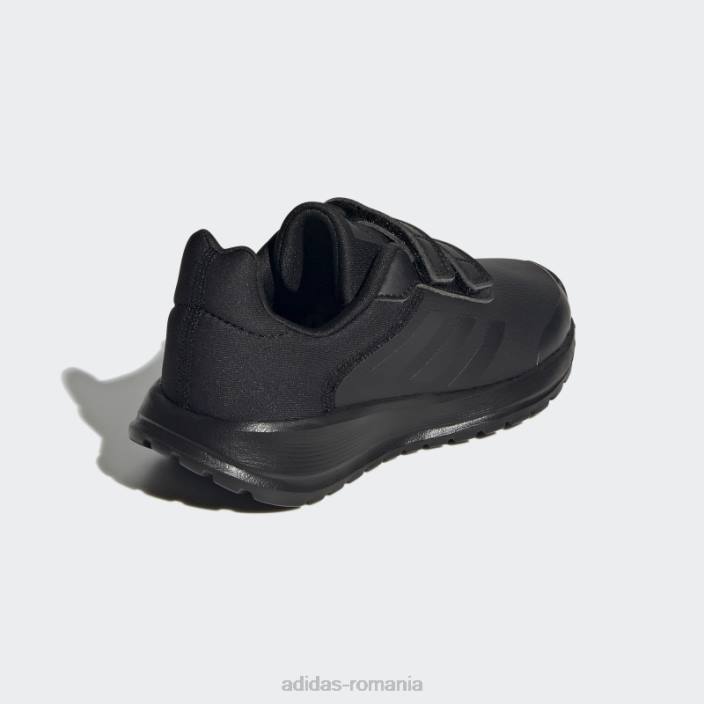 Adidas pantofi de alergare tensaur negri fierbinți copii negru 2JBN17596