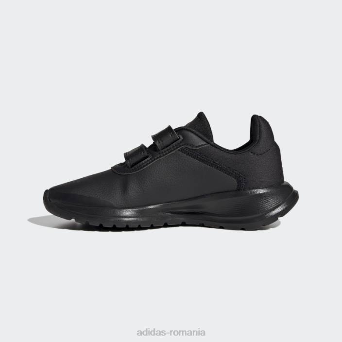 Adidas pantofi de alergare tensaur negri fierbinți copii negru 2JBN17596