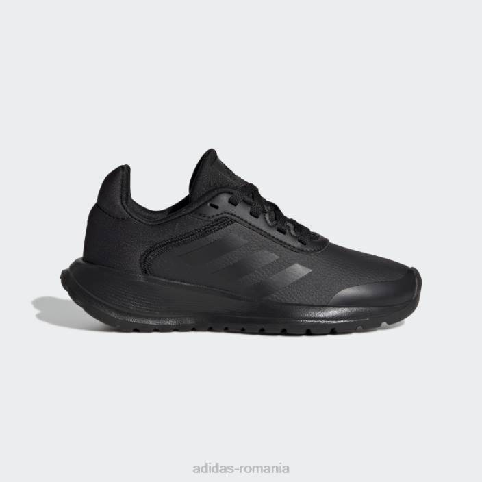 Adidas pantofi de alergare tensaur negri fierbinți copii negru 2JBN17608