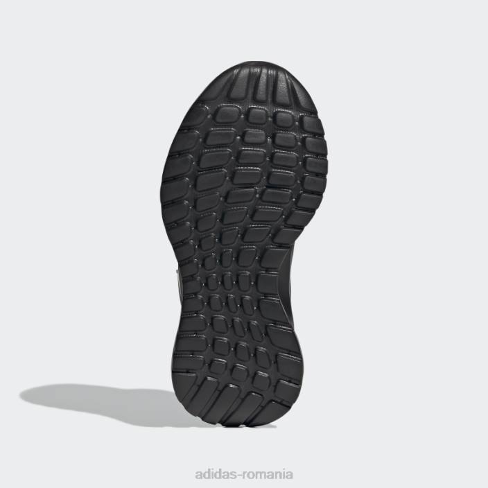 Adidas pantofi de alergare tensaur negri fierbinți copii negru 2JBN17608