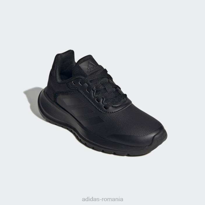 Adidas pantofi de alergare tensaur negri fierbinți copii negru 2JBN17608