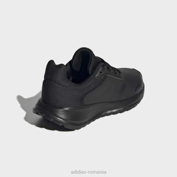 Adidas pantofi de alergare tensaur negri fierbinți copii negru 2JBN17608