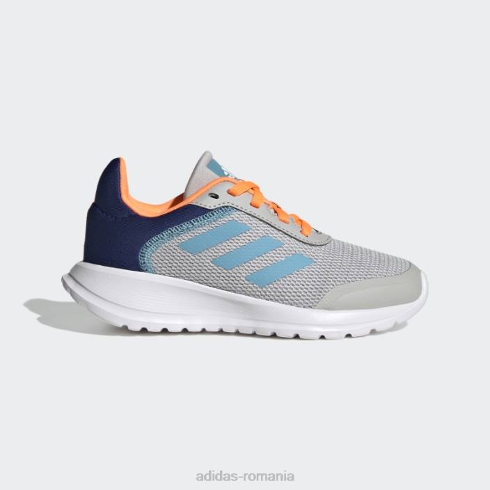 Adidas pantofi de alergare tensauri portocalii copii gri/albastru/portocaliu 2JBN17755