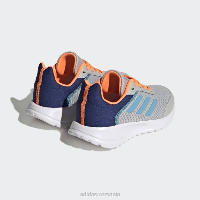Adidas pantofi de alergare tensauri portocalii copii gri/albastru/portocaliu 2JBN17755