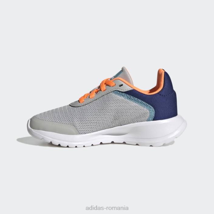 Adidas pantofi de alergare tensauri portocalii copii gri/albastru/portocaliu 2JBN17755