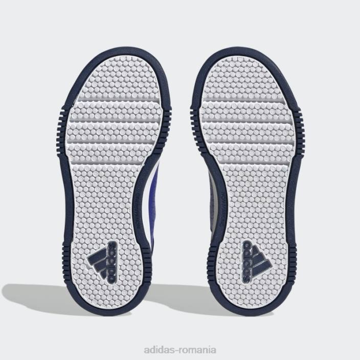 Adidas pantofi de antrenament sport tensaur albastru din dantela adidas copii albastru/alb/albastru închis 2JBN17793