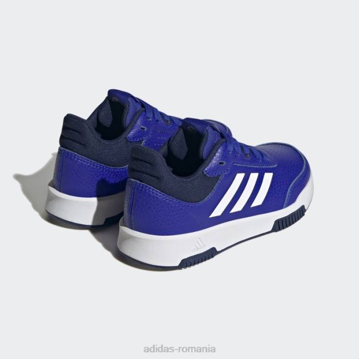 Adidas pantofi de antrenament sport tensaur albastru din dantela adidas copii albastru/alb/albastru închis 2JBN17793