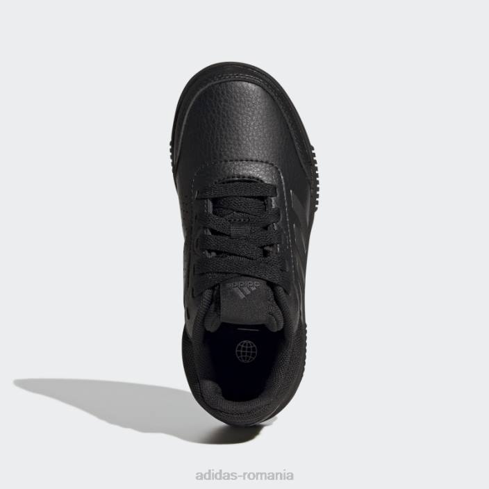 Adidas pantofi de antrenament sport tensaur din dantela gri copii gri inchis 2JBN17597