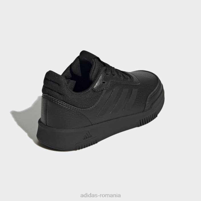 Adidas pantofi de antrenament sport tensaur din dantela gri copii gri inchis 2JBN17597