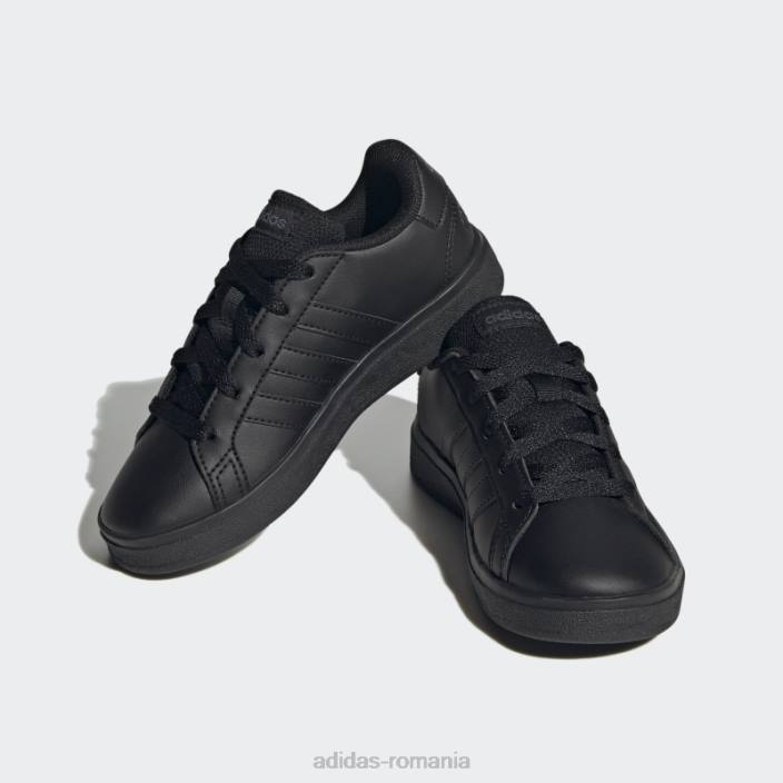 Adidas pantofi de tenis grand court lifestyle gri copii gri inchis 2JBN11391