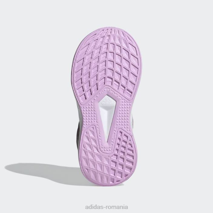 Adidas pantofi duramo 10 dash gri copii gri liniuță/roz fascicul/liliac 2JBN11348