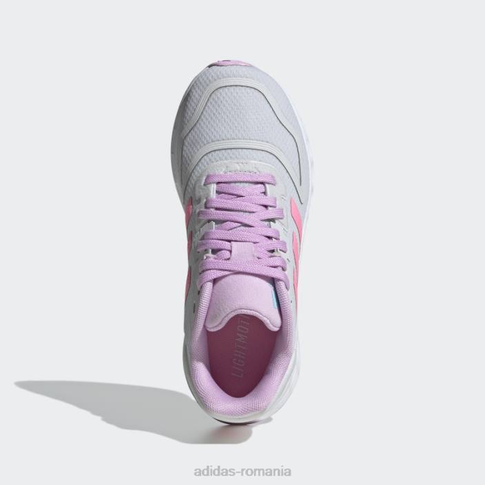 Adidas pantofi duramo 10 dash gri copii gri liniuță/roz fascicul/liliac 2JBN11386