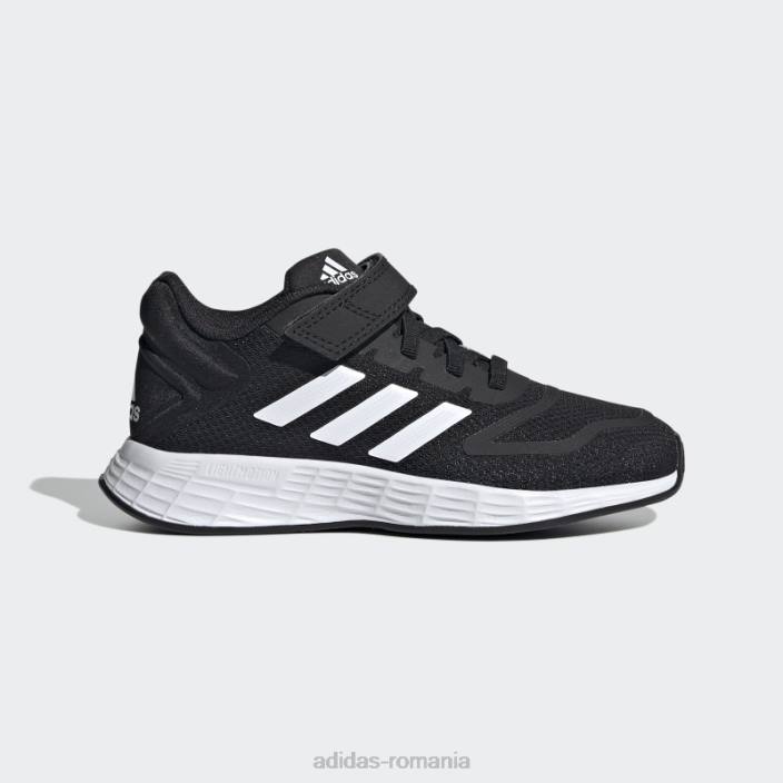 Adidas pantofi duramo alb 10 copii alb negru 2JBN11123