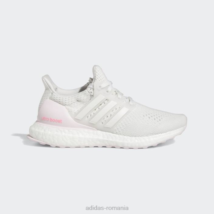 Adidas pantofi eleganti ultraboost 1.0 roz copii alb/roz 2JBN11160