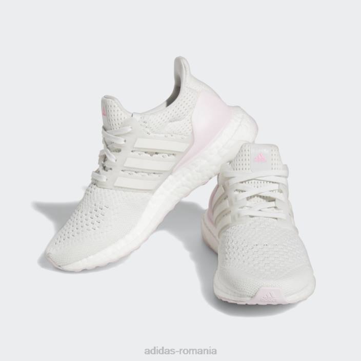 Adidas pantofi eleganti ultraboost 1.0 roz copii alb/roz 2JBN11160