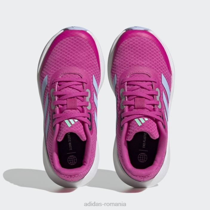 Adidas pantofi fucsia runfalcon 3 dantela copii fucsia/zori albastru/negru 2JBN17980