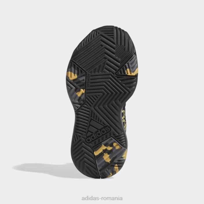 Adidas pantofi gri ownthegame 2.0 copii gri/auriu mat/negru 2JBN11368