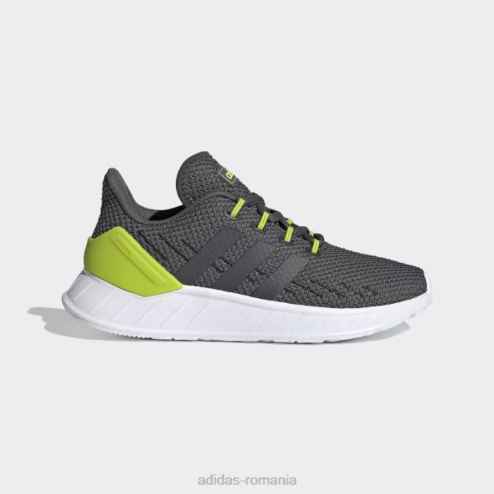 Adidas pantofi gri questar flow nxt copii gri/slime 2JBN18220