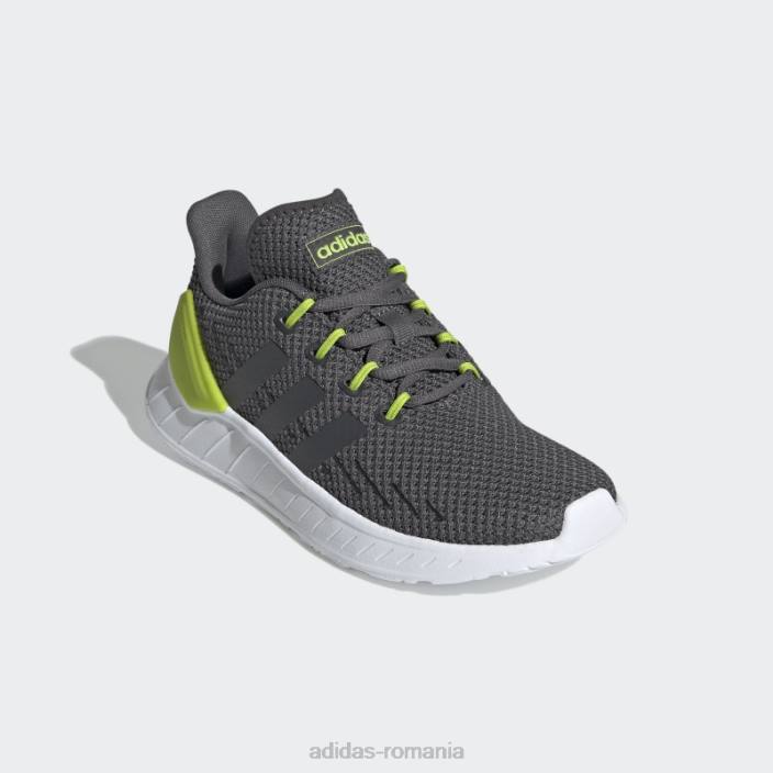 Adidas pantofi gri questar flow nxt copii gri/slime 2JBN18220
