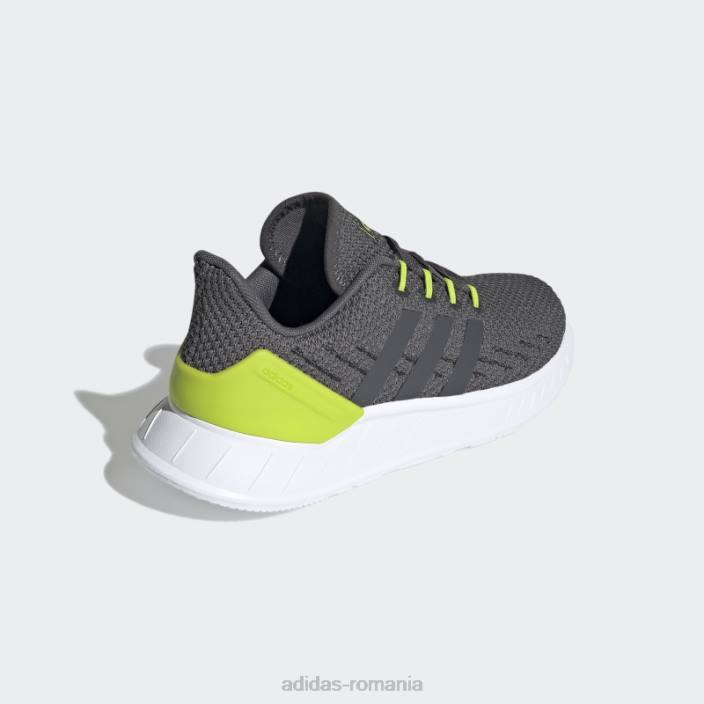 Adidas pantofi gri questar flow nxt copii gri/slime 2JBN18220