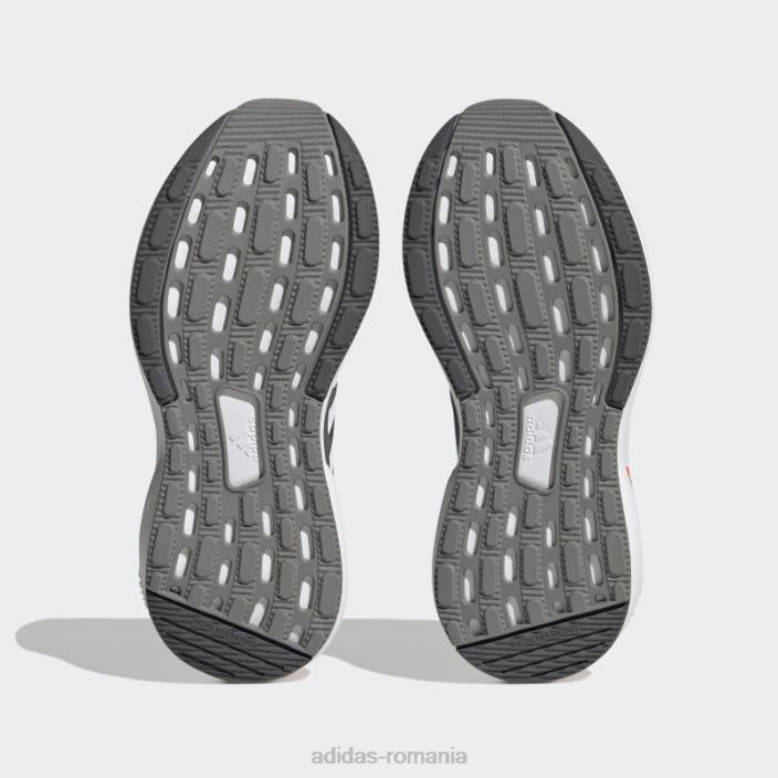 Adidas pantofi gri rapidasport bounce dantela adidas copii gri/alb 2JBN17691