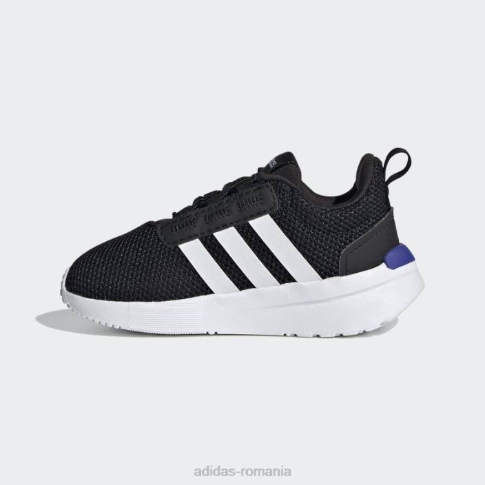 Adidas pantofi ink racer tr21 fashion copii negru/alb/cerneală 2JBN11114