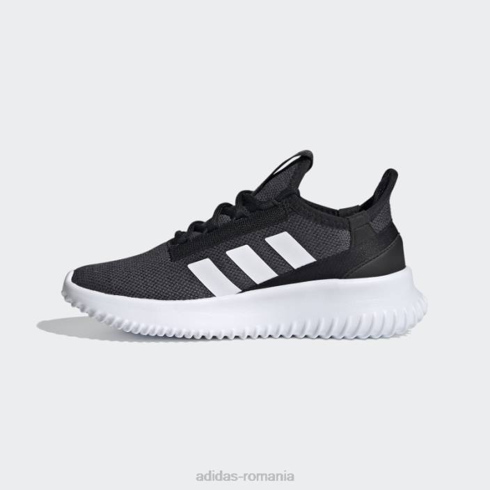 Adidas pantofi kaptir 2.0 negri copii negru/alb/rosu 2JBN11048