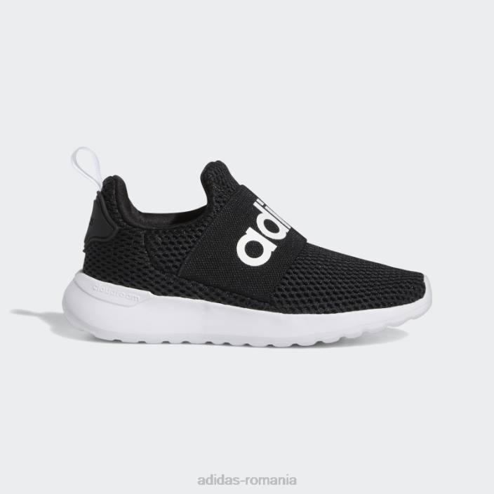 Adidas pantofi lite racer adapt 4.0 negri copii alb negru 2JBN11384