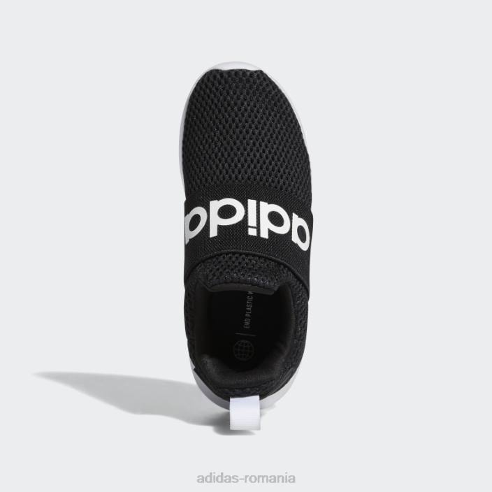 Adidas pantofi lite racer adapt 4.0 negri copii alb negru 2JBN11384