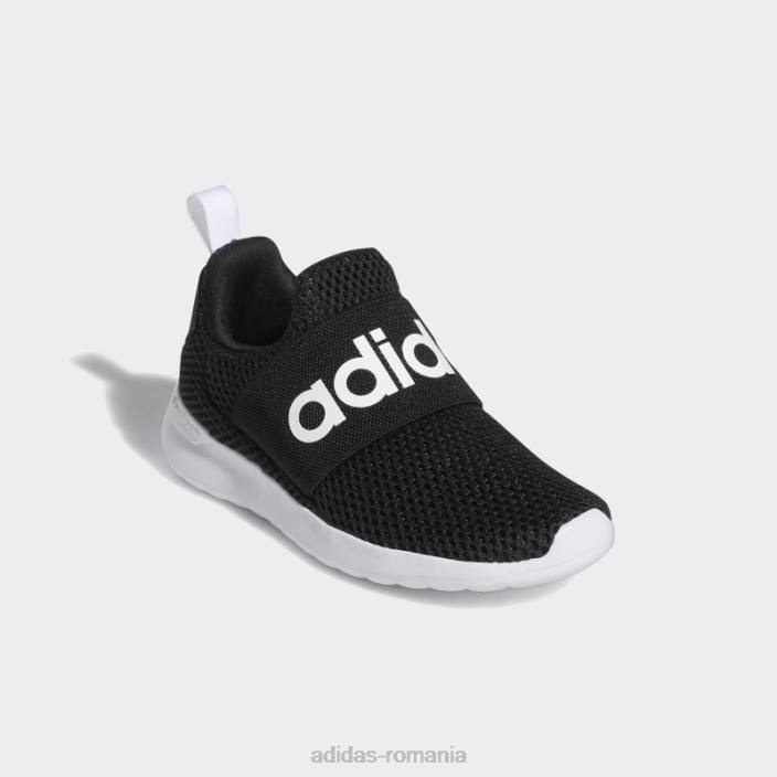 Adidas pantofi lite racer adapt 4.0 negri copii alb negru 2JBN11384