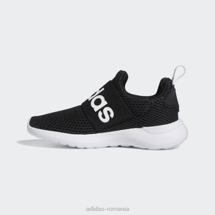 Adidas pantofi lite racer adapt 4.0 negri copii alb negru 2JBN11384