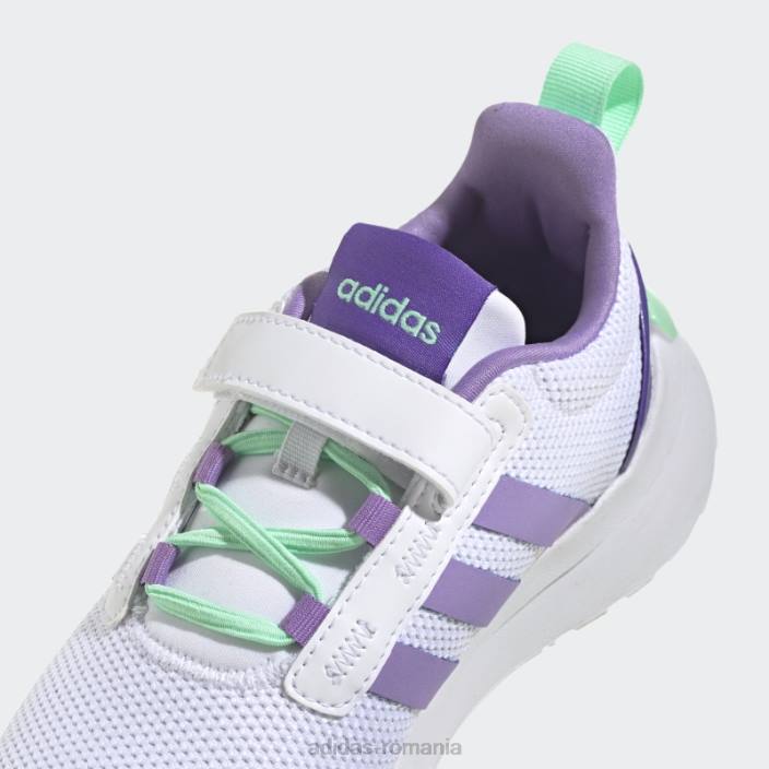 Adidas pantofi mint racer tr21 copii alb/violet/mentă 2JBN11375