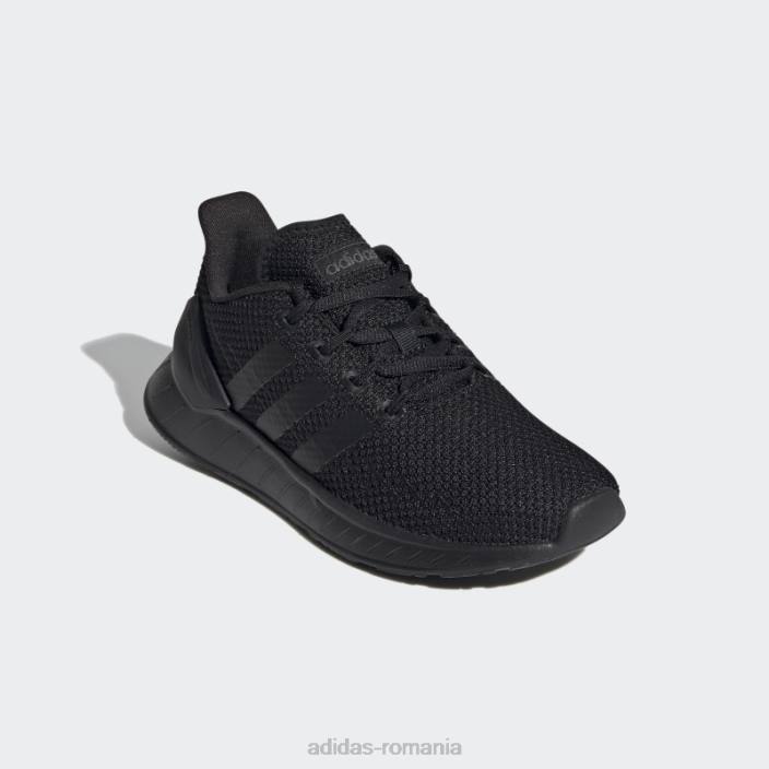 Adidas pantofi negri questar flow nxt adidas copii negru/alb/gri 2JBN11235