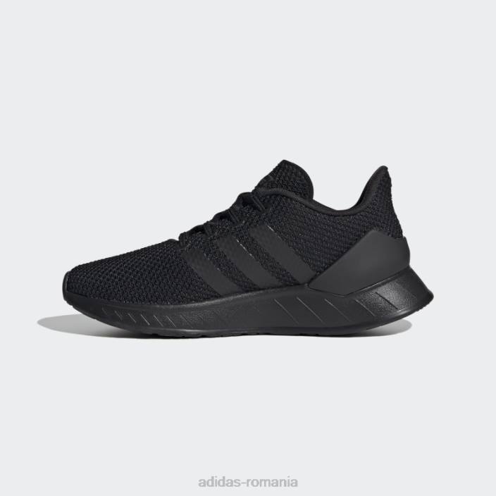 Adidas pantofi negri questar flow nxt adidas copii negru/alb/gri 2JBN11235