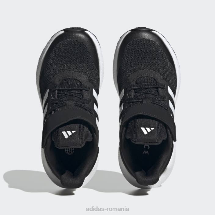Adidas pantofi negri ultrabounce copii copii alb negru 2JBN11093